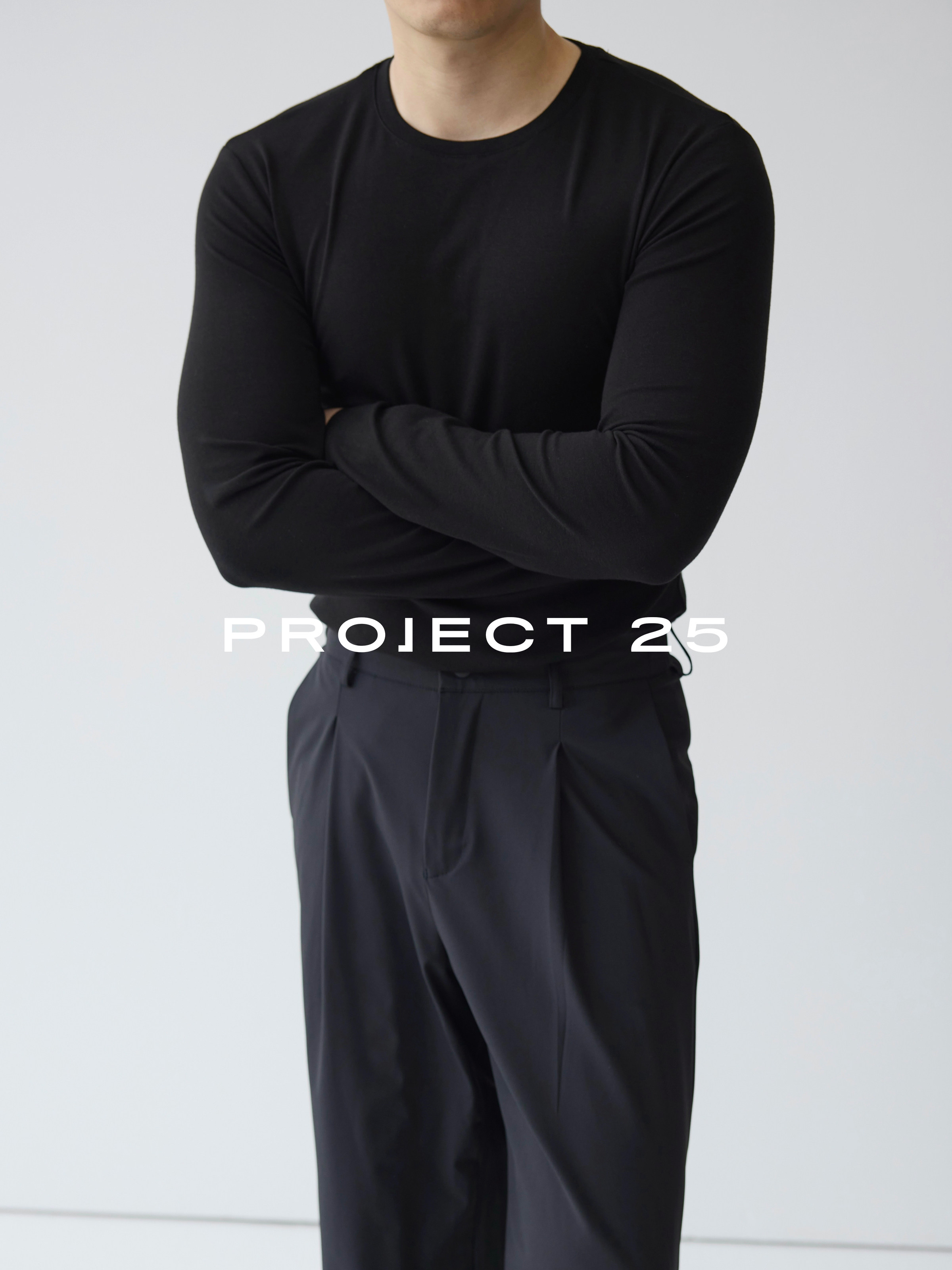 Base Layer Top - Camiseta Masculina Slim-Fit de Manga Longa