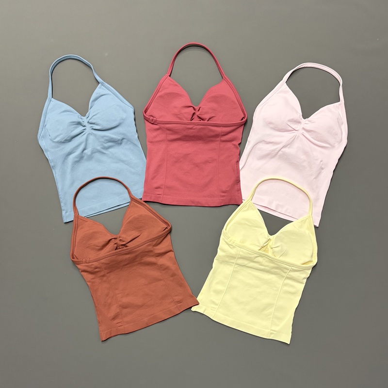 Top Esportivo Feminino Sem Cos - Suspender Tank Top avaliação e preço
