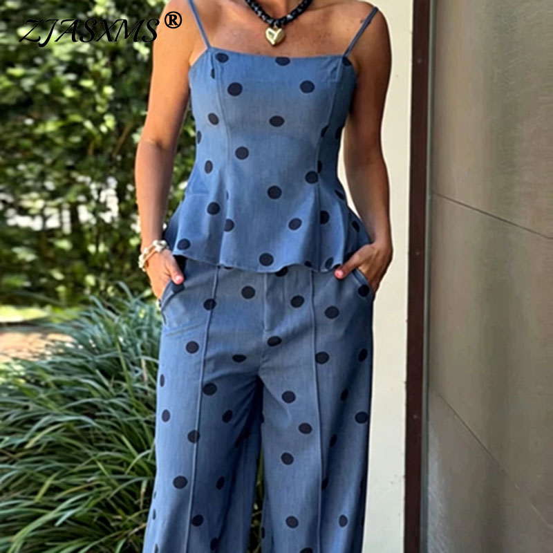 Conjunto Vintage de Duas Peças - Suspender Tank Top avaliação e preço