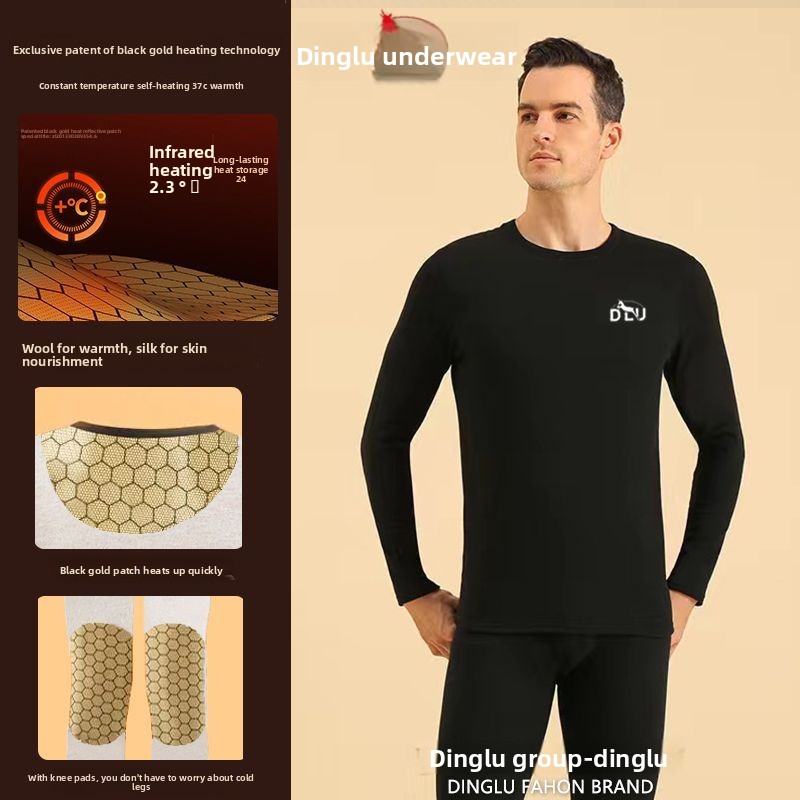 Cervos preto ouro grafeno auto - Thermal Long John avaliação e preço