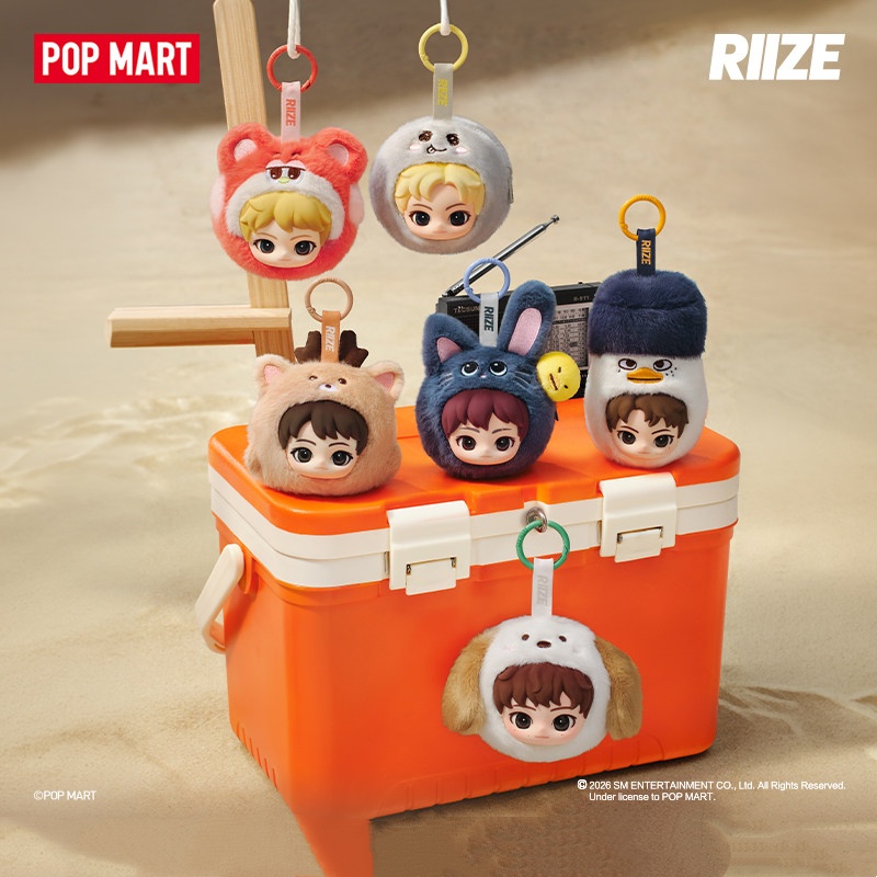 POPMART Riize Fluffy Club Seri - Pouch Boxer Pouch avaliação e preço