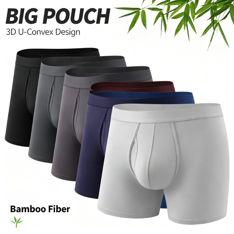 Cuecas Boxer Masculinas de Fib - Bamboo Fiber Trunk avaliação e preço