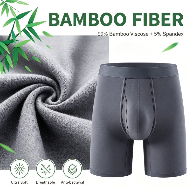 Cuecas Boxer Masculinas de Fib - Bamboo Fiber Trunk avaliação e preço