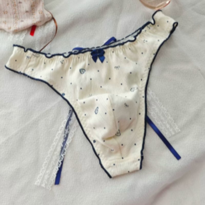 Nova Cueca Tanga Japonesa Flor - Boxer Brief Pack Cotton avaliação e preço