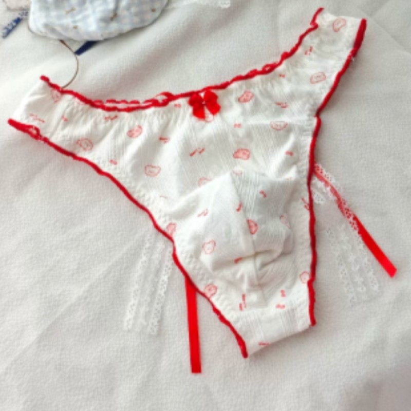 Nova Cueca Tanga Japonesa Flor - Boxer Brief Pack Cotton avaliação e preço