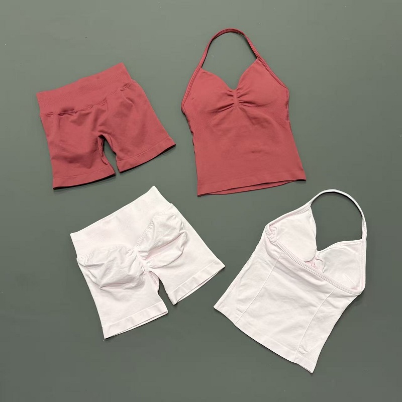 Conjunto de treino feminino, 2 - Suspender Tank Top avaliação e preço