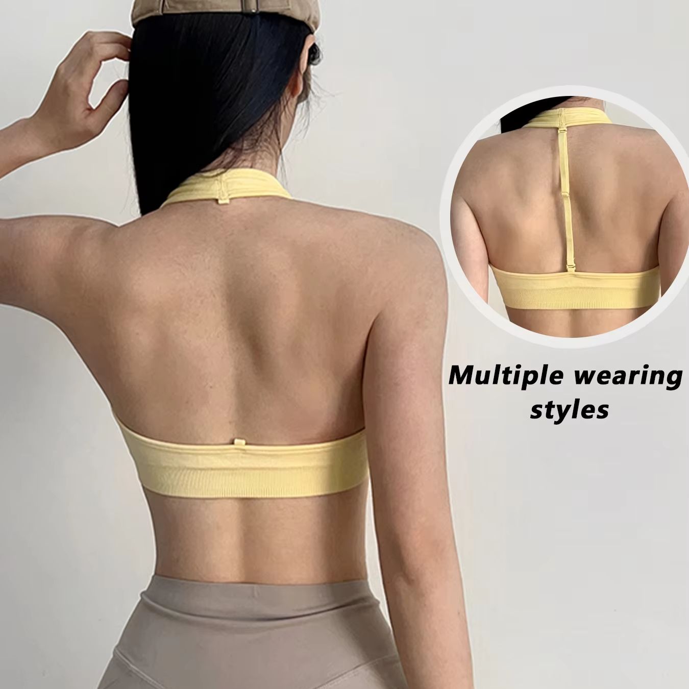 Sutiã esportivo feminino com a - Suspender Tank Top avaliação e preço